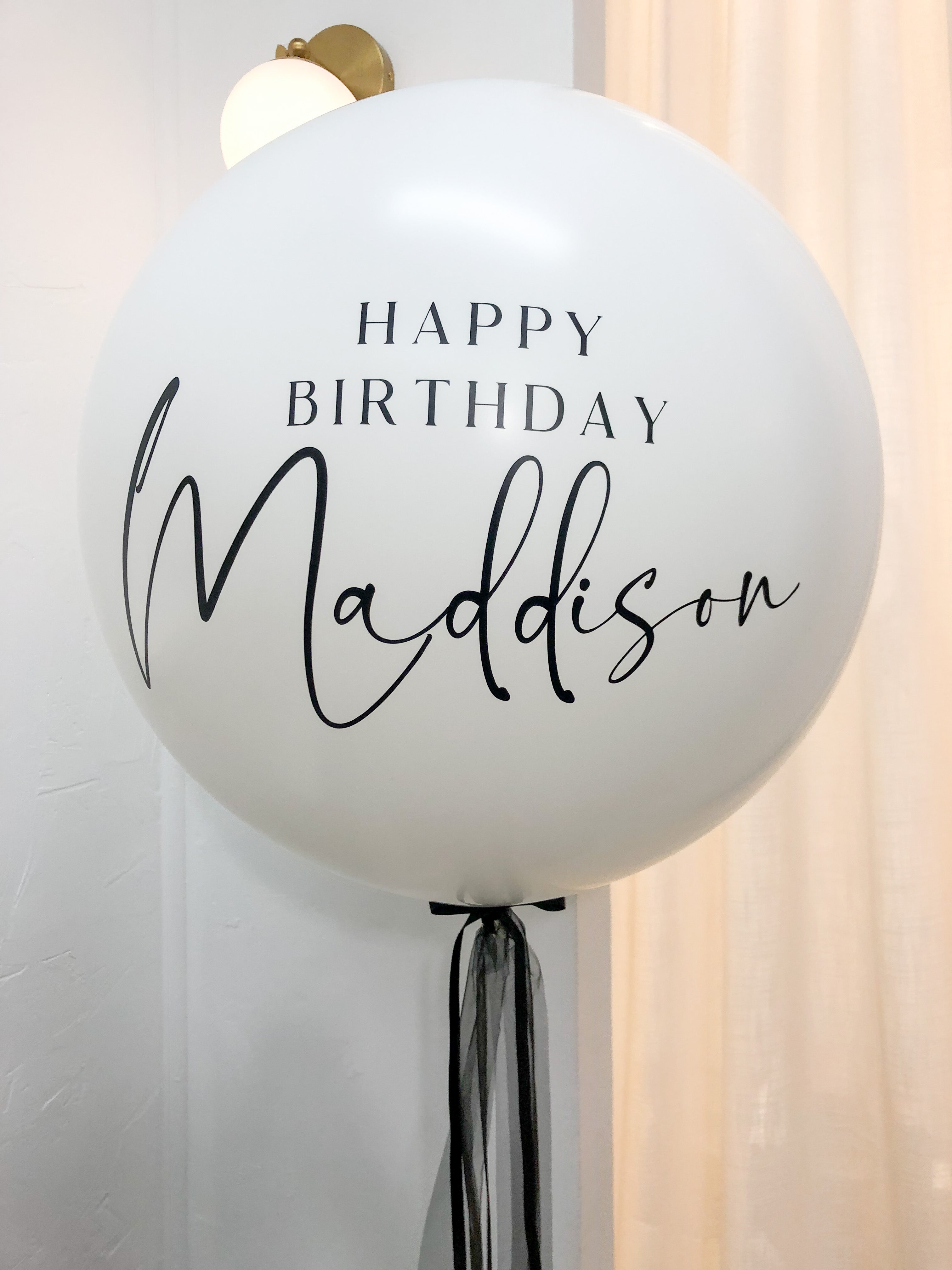 plakboek Teken Beneden afronden 60cm Personalised Birthday Balloon with Age – Newcastle Dried Flower Co