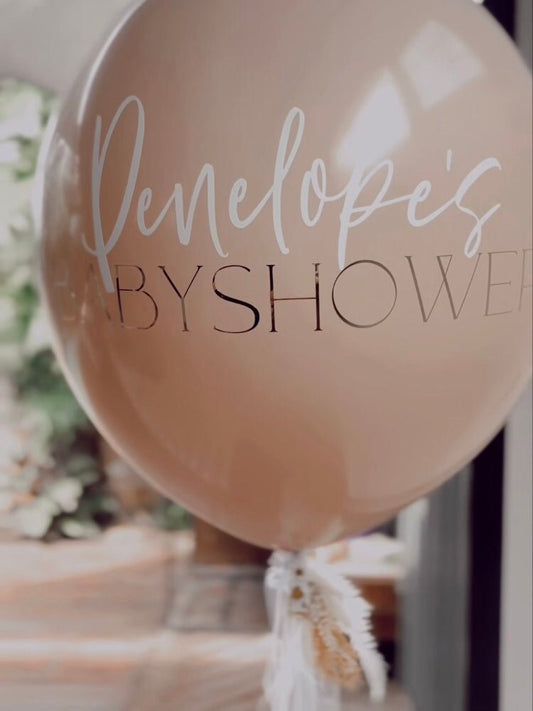 Baby Shower Balloon // By Newcastle Dried Flower Co