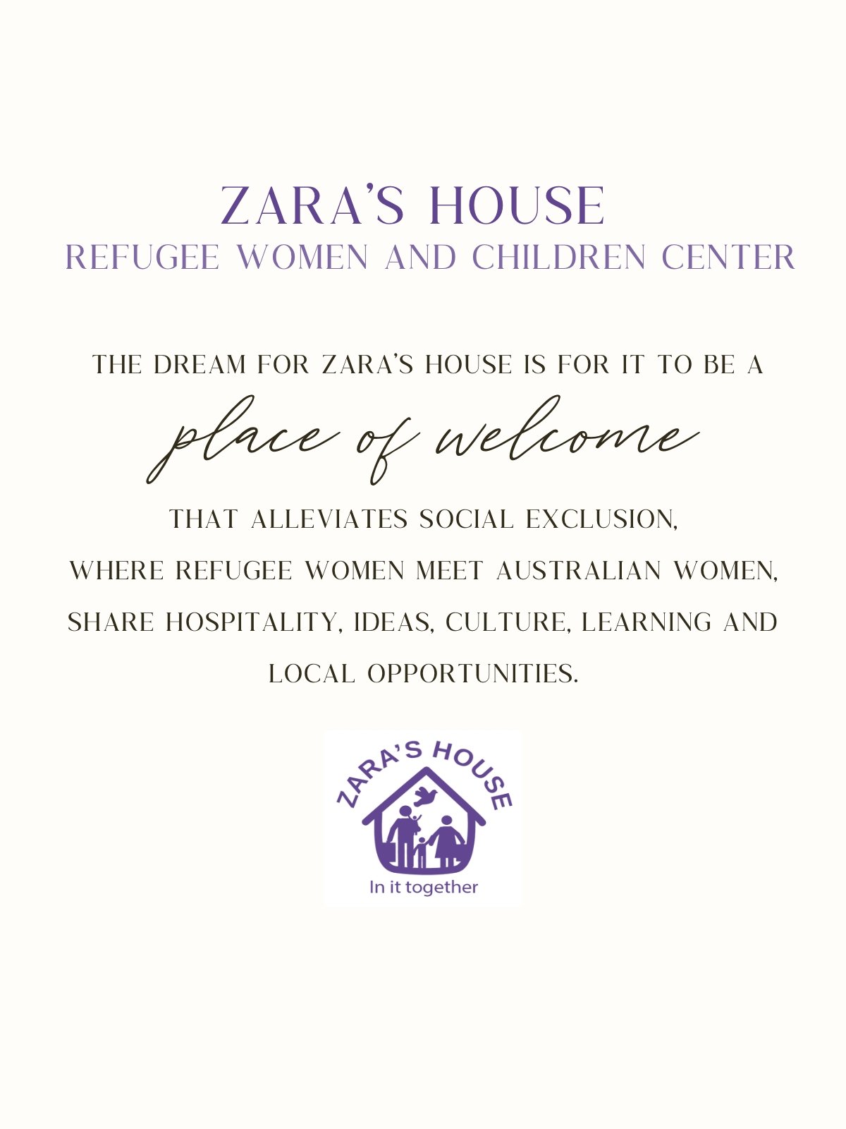 International Women's Day Fundraiser for Zara's House #embraceequity