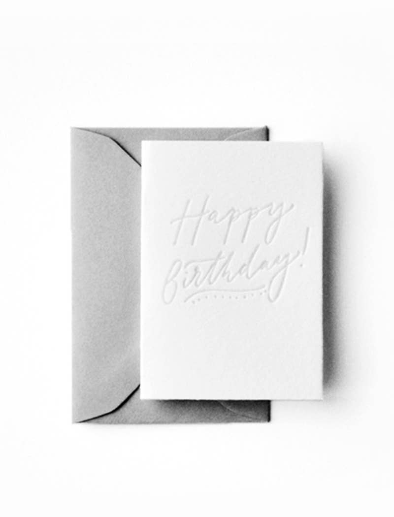 Happy Birthday Mini Greeting Card