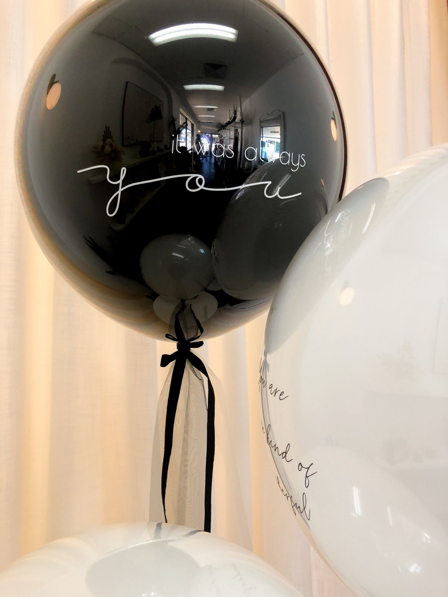 “Love Quotes” Luxury Balloons 40cm // By Newcastle Dried Flower Co