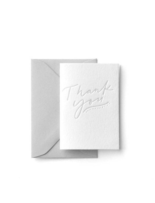 Thank You Mini Greeting Card